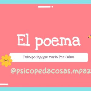 PPT Editable/ El poema