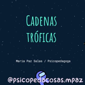 Juego Cadenas tróficas