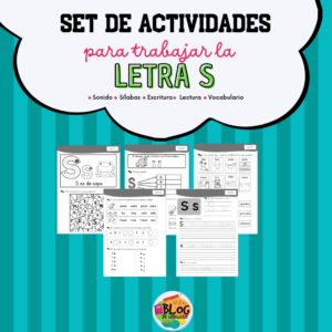 Set de actividades letra S