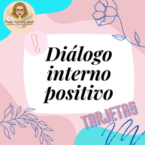 Tarjetas de diálogo interno positivo