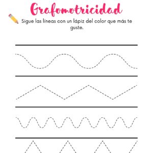Cuadernillo grafomotricidad