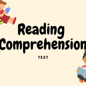 Prueba Reading Comprehension