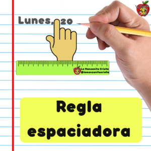 Regla espaciadora