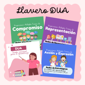 Llavero DUA Profesora