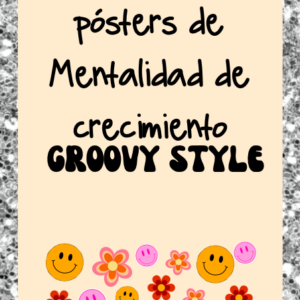 Pósters de Mentalidad de crecimiento Groovy Style