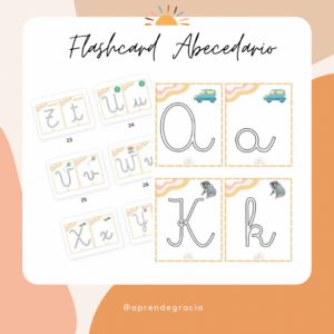 Flashcard Abecedario