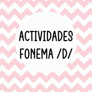 Actividades fonema "D" (librito)