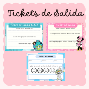 Tickets de salida