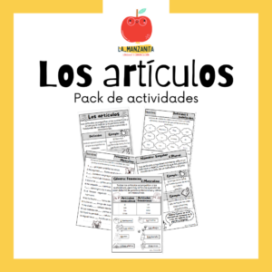 Los artículos - Pack de actividades