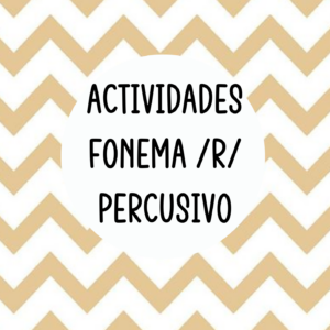 Actividades fonema "R" percusivo (librito)
