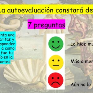 AUTOEVALUACIÓN CLASE DE ARTES BÁSICA/PRIMARIA