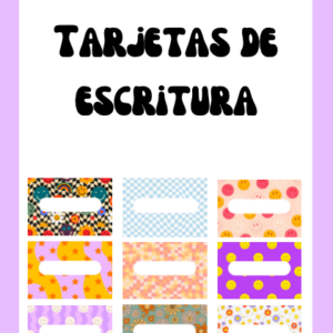 Tarjetas de escritura creativa para regalar