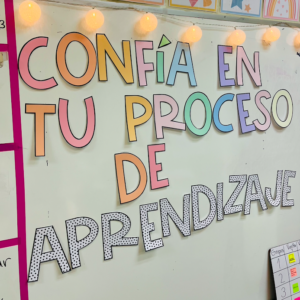 Póster "Confía en tu proceso"
