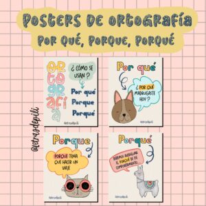 Posters ortografía