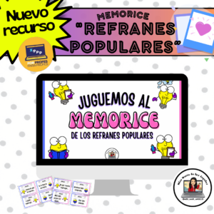 Memorice – “Refranes Populares”