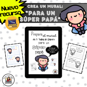 Crea un MURAL para los SÚPER PAPÁS del curso.