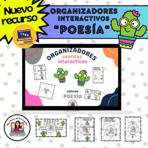 Organizadores gráficos interactivos – “POESÍA”•
