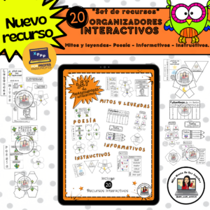 SET de 20 Organizadores gráficos interactivos