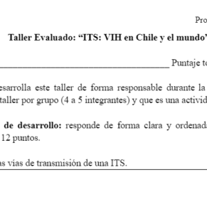 Guía de aprendizaje Its y VIH