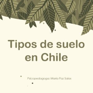 Tipos de suelo en Chile