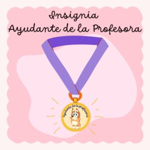 Insignia Ayudante de la Profesora