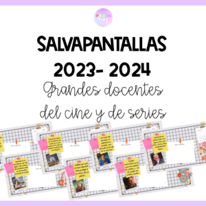 Salvapantallas Grandes docentes del cine y de series