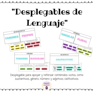 Desplegables de lenguaje