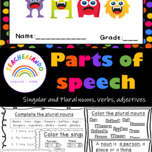 Booklet "Parts of Speech"