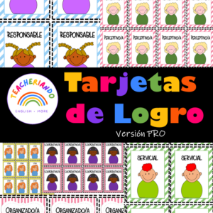 Tarjetas de Logro- Version PRO