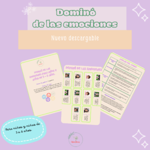 Dómino de Emociones 3 a 6 años