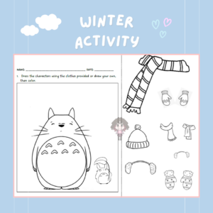 Winter Activity Totoro