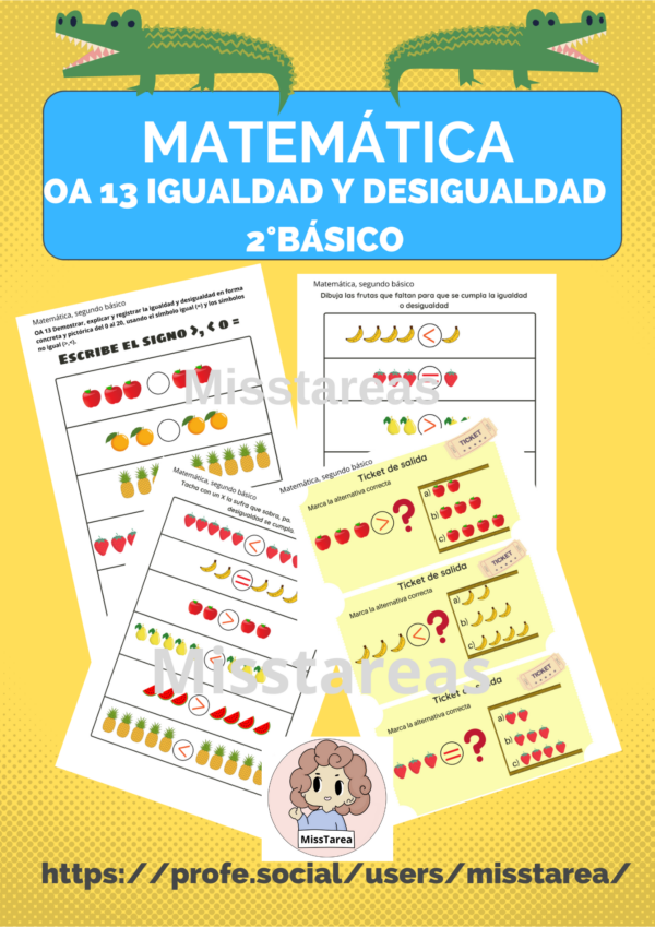 Material imprimible Segundo básico Matemática