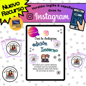 Crea tu Instagram “edición Vacaciones de Invierno” (Inglés y español)