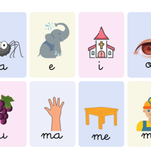 TARJETAS METODO FOTOSILABICO (PALAU)