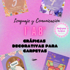 DECORACIÓN PARA CARPETA O SALAS DE CLASES