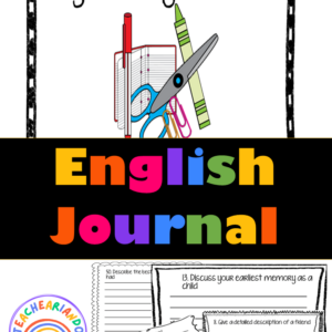 50 journal writing prompts - English!