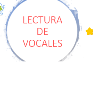 LECTURA DE VOCALES JUEGO INTERACTIVO