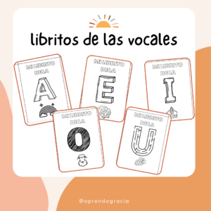 Libritos de las vocales