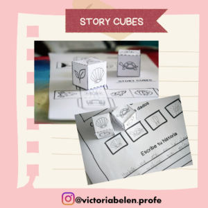 Actividad escritura creativa - story cubes