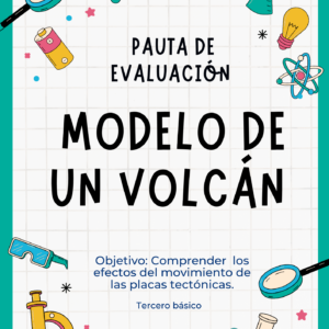 Pauta de Evaluación: Modelo de erupción volcánica (tercero básico)
