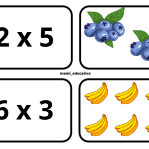 Memorice tablas de multiplicar