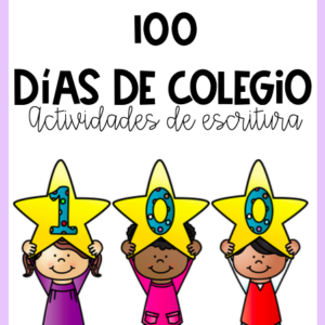 100 días de colegio actividades de escritura