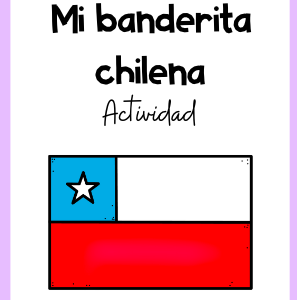 Actividad "Mi banderita chilena"