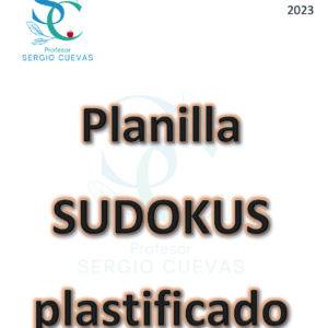 Planilla SUDOKUS 4x4, 6x6, 9x9 | PARA IMPRIMIR