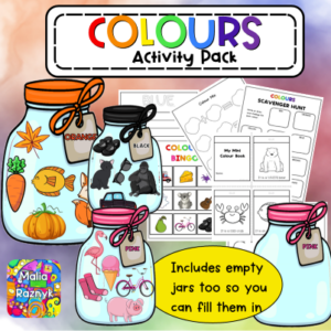 Pack de Actividades de los Colores - Colours Activiy Pack
