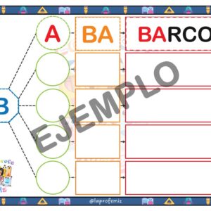 ACTIVIDAD SILABARIO RECORTABLE