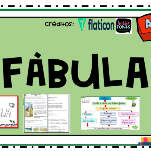 PACK MATERIAL LA FÁBULA