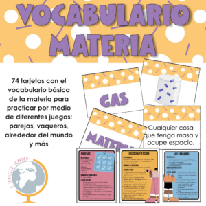 Materia juegos para practicar el vocabulario