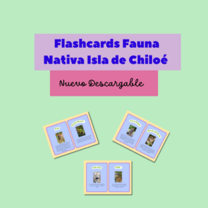 Flashcards Fauna Nativa Isla de Chiloé