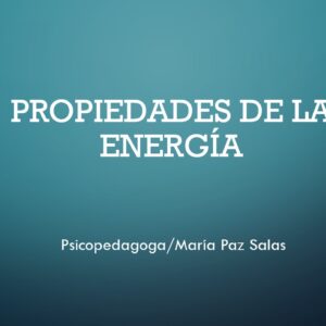 Propiedades de la energía